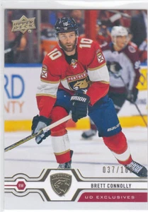 19/20 UD..BRETT CONNOLLY..EXCLUSIVES../100..# 294..PANTHERS..COMBINED SHIP - Picture 1 of 1