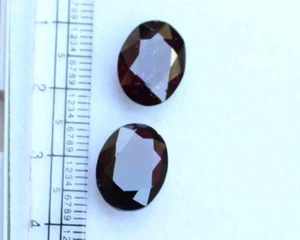 Piedra preciosa suelta granate rodolita púrpura ovalada sin calefacción 100 % natural de 13,10 quilates - Imagen 1 de 3