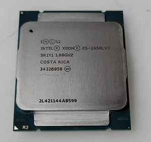 Intel Xeon E5-2650LV3 SR1Y1 1.80 Ghz 12 Core 30M LGA2011 V3 CPU Processor - Picture 1 of 2