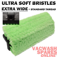 REPLACEMENT WASH BRUSH HEAD 13" - EXTRA WIDE ULTRA SOFT BRISTLES LORRY VAN USE
