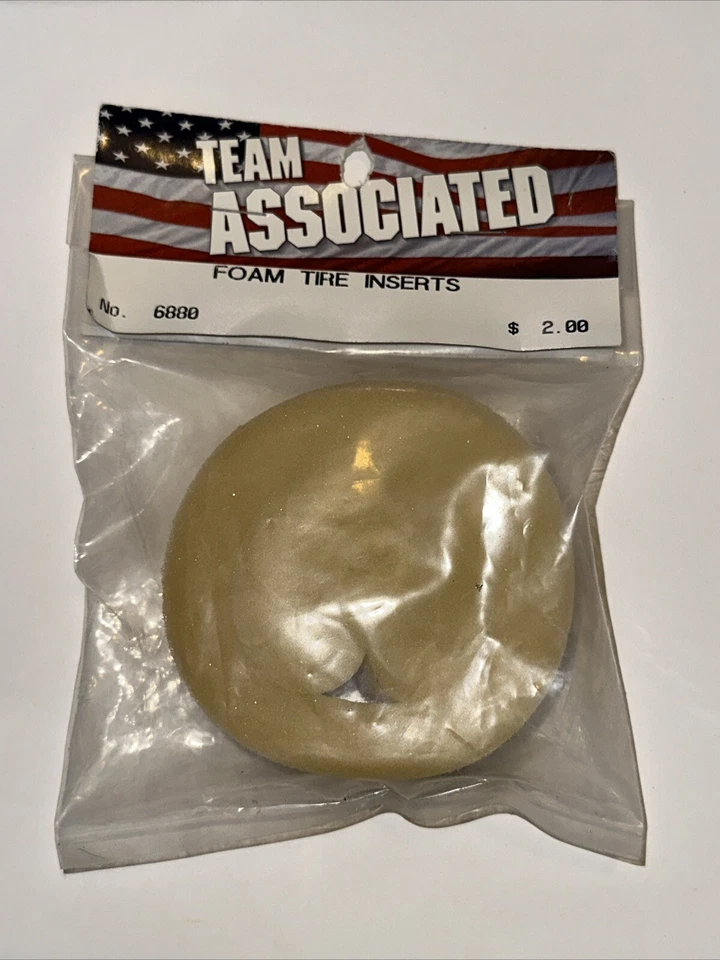 Vintage Team Associated Foam Tire Inserts 6880 - Image 1 of 1