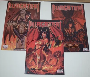 Purgatori EMPIRE #1 - #3 Signed by Dorian Cleavenger Fantastic Cover Artist! - Picture 1 of 4
