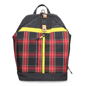 Piquadro Mochila Business Uni Escuela Bolso portátil Gris Negro Rojo Amarillo - Imagen 1 de 2