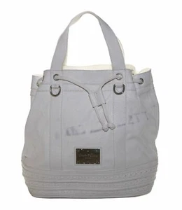 Bolso de hombro Claudia Canova para mujer grande blanco tejido detalle - Imagen 1 de 2