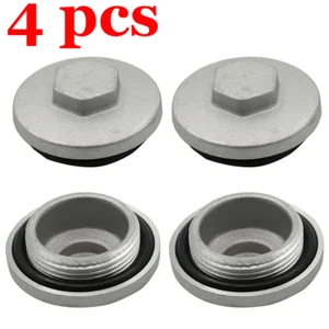 4X Final Drive Inspection Fill Cap Plug FOR HONDA TRX 250 300 350 400 450 500 - Picture 1 of 5
