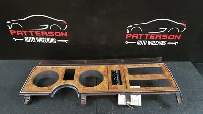 Ford Ranger 1986 tablero velocímetro cuadro de instrumentos bisel moldura madera Foto 1 de 4