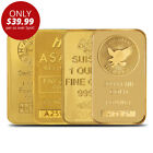 1 oz Gold Bar (Varied Condition, Any Mint) ON SALE!