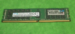 HP 809081-081 Samsung 16GB 2RX4 PC4-2400T DDR4 ECC Reg Smart Memory - Picture 1 of 3