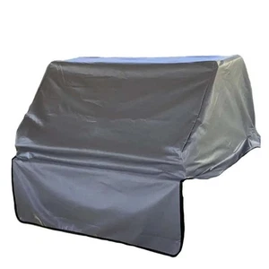 Built-In BBQ Outdoor Gas Grill Cover 56"L x 30"D x 16"H Vinyl Grey - Picture 1 of 8