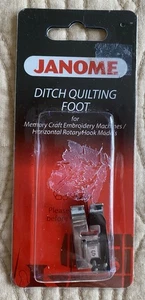 Janome Ditch Quilting Foot Memory Craft Embroidery 200-341-002 - Picture 1 of 5