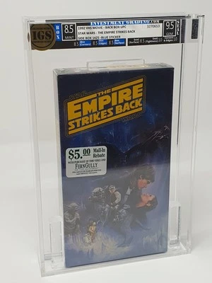 STAR WARS - The Empire strikes back VHS Video NEU sealed CBS Fox red IGS (No CGC - Bild 1 von 4