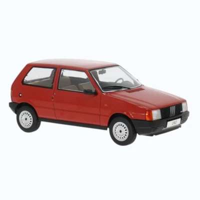 Fiat Uno 1983 rojo caja blanca modelo diecast 1:24 Foto 1 de 2