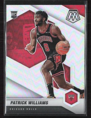 2020-21 Panini Mosaic #206 Patrick Williams Silver Chicago Bulls (U) - Image 1 of 2