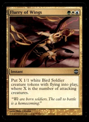 MTG Flurry of Wings LP Light Play Alara Reborn [48] - Image 1 of 2
