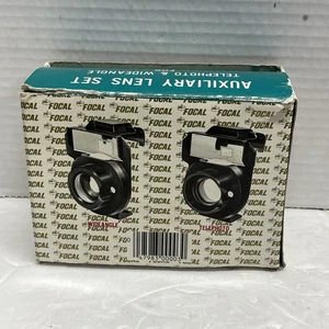 Canon Camera Lens Set New Sure Shot Telephoto and Wide Angle Lens - Picture 1 of 4