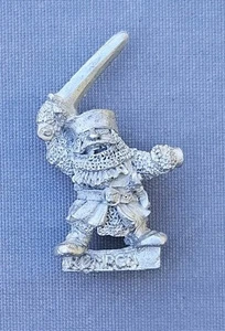Ciudadela Warhammer Imperial Enano Romrom Metal Miniatura Fuera de Stock - Imagen 1 de 2