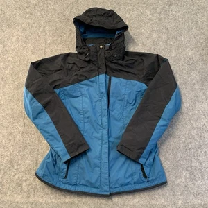 Abrigo Columbia Interchange Mujer L Azul Negro 3 en 1 Completo - Imagen 1 de 24