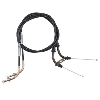 Cable de acelerador negro cable de acero para Kawasaki VULCAN 900 VN900 CLASSIC/LT 2006-17 Foto 1 de 4