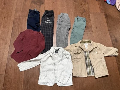 МАЛЫШ МАЛЬЧИКОВ ОСЕНЬ/ЗИМА ЛОТ РАЗМЕР 2-3T ZARA OSHKOSH LEVIS - Изображение 1 из 4