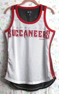 NFL Tampa Bay Buccaneers Women's Large Mesh Tank Top *EUC* - Picture 1 of 4