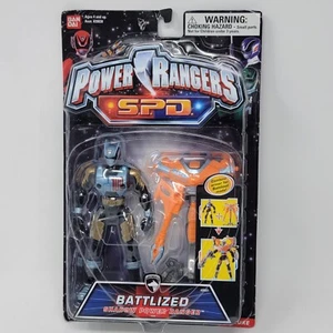 Power Rangers 6" SPD SHADOW BATTLIZED Power Ranger New Factory Sealed 2005 - Picture 1 of 12