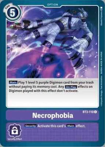 Necrophobia BT3-110 C Release Special Booster Digimon TCG - Picture 1 of 1