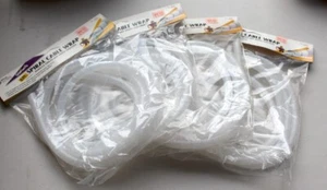 (Menge 4) 24 Fuß Gesamtkabelschutz Drahtmanagement Spirale Folie Made USA! - Bild 1 von 3