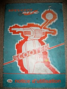 PEUGEOT MTC - Notice d'utilisation (carnet conduite et entretien emploi Scooter) - Picture 1 of 1