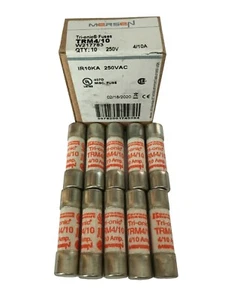 FERRAZ SHAWMUT MERSEN TRM 1/2 500mA 250V Tri-onic Fuse JPSF691 Pack of 1/5/10 - Picture 1 of 5