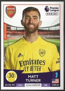 PANINI 2023 PREMIER LEAGUE - #054 - ARSENAL & USA - USA - MATT TURNER - Bild 1 von 1
