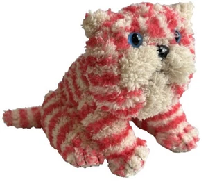 BRAND NEW MUSICAL BAGPUSS PLUSH 6 INCH BAGPUSS PINK CAT SOFT TOY WITH SOUND - Picture 1 of 3