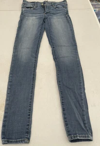 Girls Youth Size W-25/L-31 Abercrombie Blue Jeans - Picture 1 of 2