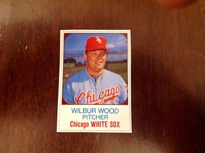 1975 Hostess #68 Wilbur Wood (GEM MINT) Set Break - Image 1 of 2