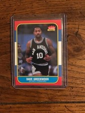 Dave Greenwood 1986 Fleer Basketball Card