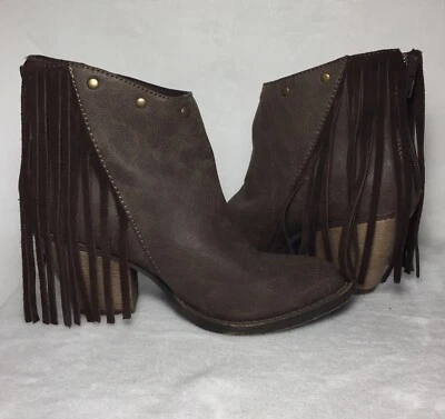 Jellypop MUJERES Bota Cuero Jengibre Marrón - Bolso con Cremallera. Zapatos Talla 5.5 M.....e Foto 1 de 4