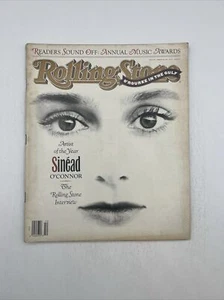 Rolling Stone Magazine Issue 599 March 7 1991 Sinead O'Connor Annual Music Award - Picture 1 of 4