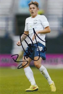 FOTO FIRMADA A MANO JOSH BROWNHILL 6X4 PRESTON NORTH END. - Imagen 1 de 1