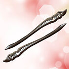 Vintage Wooden Hair Sticks Chinese Hair Fork for Women - 2pcs
