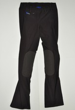 Irideon Riding Wear Pants Leggings Brown Suede Patches Elastic Waist Sz L