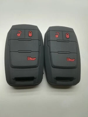 2*Fob Key Cover for 2019 2020 2021 2022 2023 2024 RAM 1500 2500 3500 4500 5500 — 第 1/4 张图片