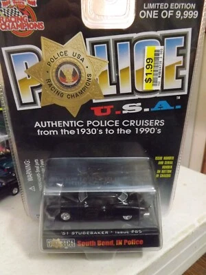 Racing Champions Police USA '51 выпуск Studebaker No85 South Bend In. Полиция - Изображение 1 из 2
