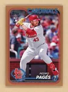 Pedro Pages - 2024 Topps Update - Rookie #US338 - Gold /2024 - Cardinals - Picture 1 of 2