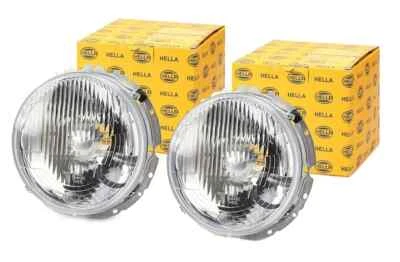 ✅ Juego de faros Hella originales VW Rabbit Caddy Golf Mk1 ENVÍO GRATUITO ✅ Foto 1 de 3