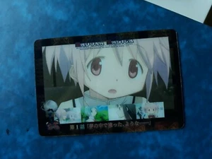 Puella Magi Madoka Magica LAWSON MORINAGA WAFER CARD - Picture 1 of 2