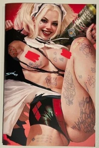 POWER HOUR #2 SHIKARII Naughty Pilgrim Harley Virgin Variant Cover LTD 350 NM - Picture 1 of 2