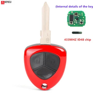 Llavero remoto de entrada sin llave inteligente para chip FERRARI F430 2005-2009 433 MHZ ID48 - Imagen 1 de 7