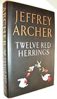 Signed 1994 First Edition Twelve Red Herrings by Jeffrey Archer, Hardcover, 1st