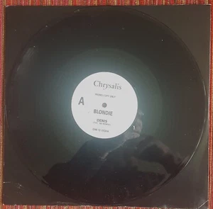 BLONDIE DENIS '88 REMIX + RAPTURE 2 VERSIONS RARE 3-TRACK 12 INCH UK PROMO, MINT - Picture 1 of 2