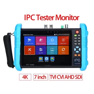 IPC-9800Plus 7" Touch Screen CCTV IP Camera Tester H.265 4K POE O-vif - Picture 1 of 7
