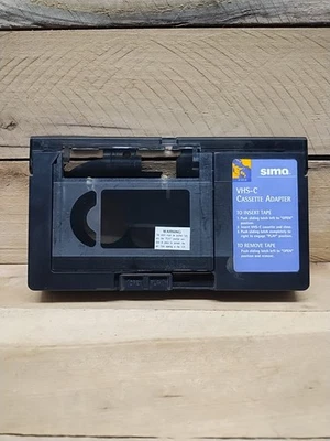 Sima VHS-C Video Cassette Adaptor Converter VCR Playback Good Quality  - Image 1 of 4